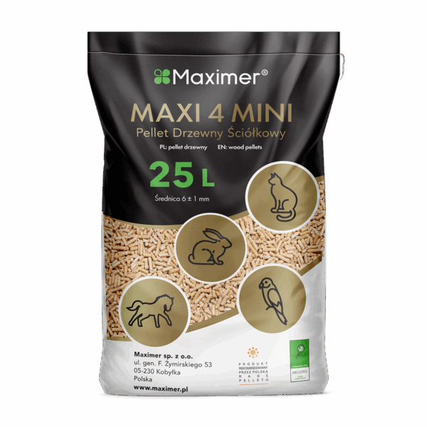 Pellet Ścółkowy Maxi4Mini 25L
