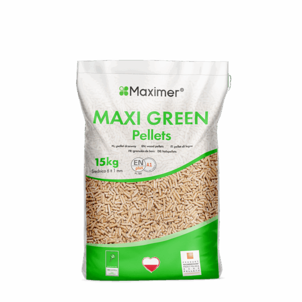 PELLET DRZEWNY MAXI GREEN 975KG